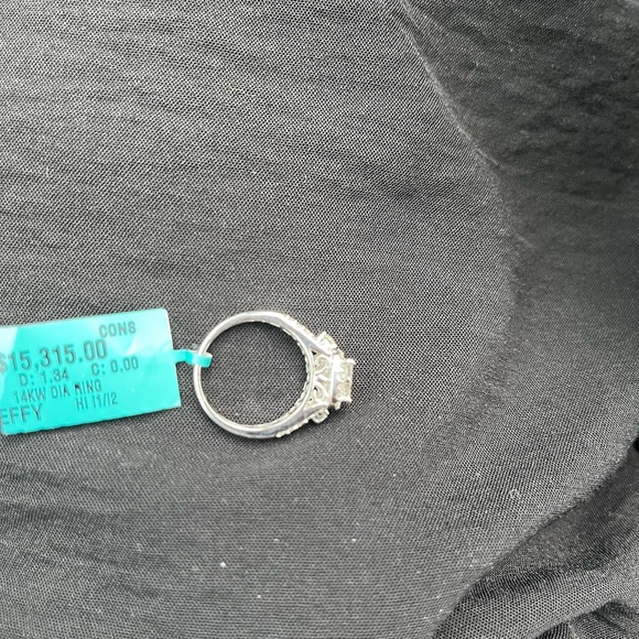 Effy White Gold Diamond Ring - Picture 4 of 9